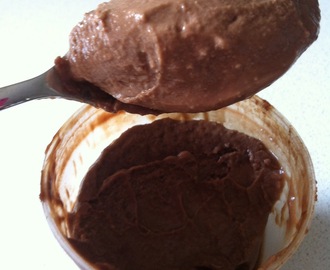 Creamy chocolate moussy pudding! (Gluten & Egg Free)
