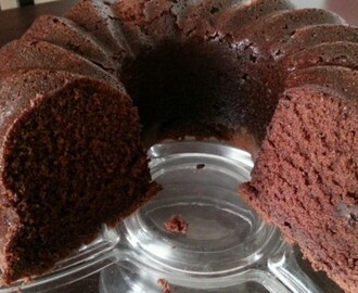Chocolate velvet cake aneb sametová bábovka
