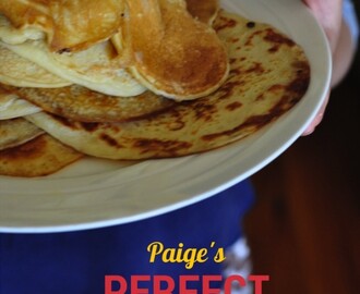 Paige’s Perfect Pancake Recipe {in the kitchen}