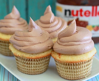 Hoe maak je Nutella frosting voor op een cupcake?