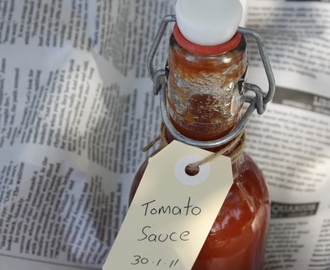 Tomato sauce, yes please.........