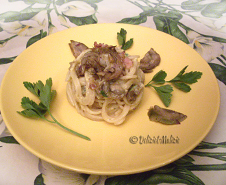 Carbonara di carciofi, un primo piatto spettacolare