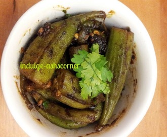 Bhindi Masala- Okra stir fried with Indian spices