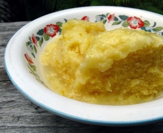 Microwave: Lemon Self Saucing Pudding