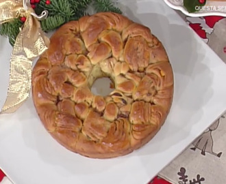 La prova del cuoco | Ricetta ciambella intrecciata di Natale di Natalia Cattelani