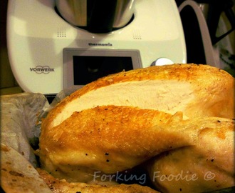 Juicy Whole Roast Chicken in the Varoma (or Steamer) - Thermomix TM31 and TM5