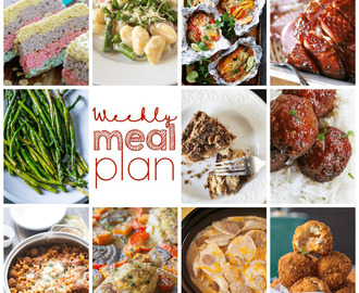 Weekly Meal Plan Week 90