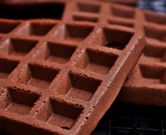 Gofry czekoladowe bezglutenowe przepis