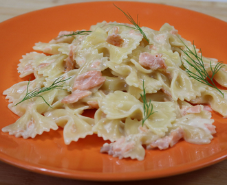 Pasta con salmón – Receta autentica italiana