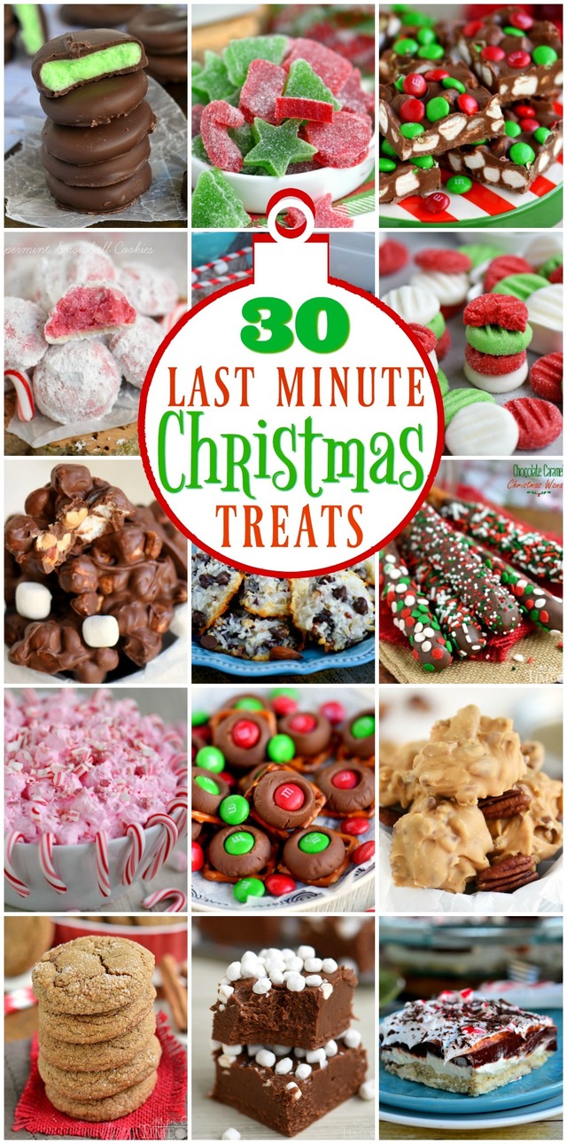 30 Last Minute Christmas Treats