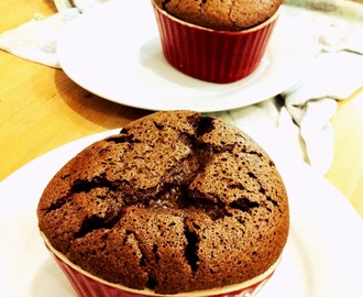 Individual Chocolate Soufflés for two!