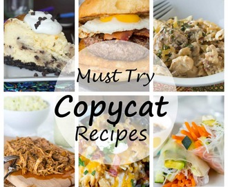 15 Copycat Recipes to Try