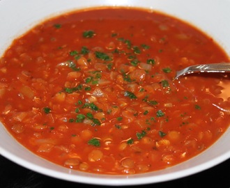 Bulgarisk linssoppa
