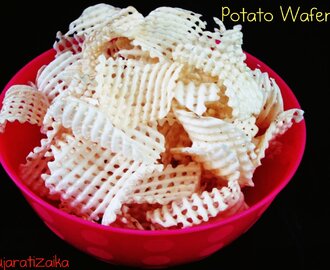 Potato Wafers – Home made potato wafers recipe