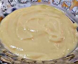 Crema pastelera de leche condensada