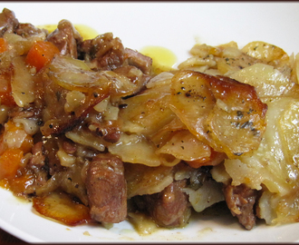 Lamb with Boulangère Potatoes - Recipe