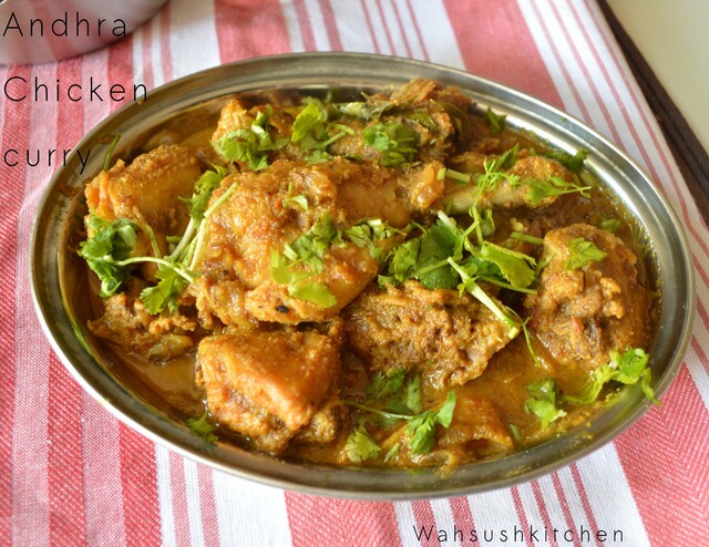 Chicken curry- Andhra style