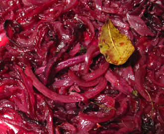 Red Cabbage Braised with Port