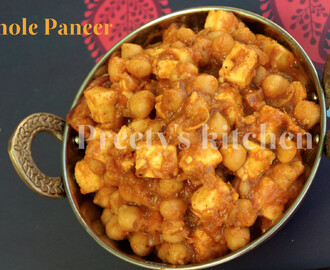 Chole Paneer / Chickpeas & Indian Cottage Cheese Curry