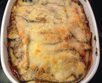 LCHF Lasagne med aubergine