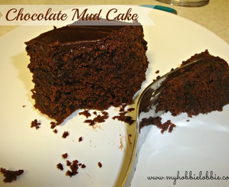 Chocolate Mud Cake with Dark Chocolate Ganache