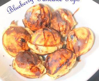 Blueberry Pancake Pops
