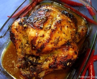 whole chicken and spices and yogurt recipe