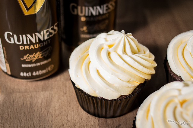 Receta de los cupcakes de Guinness para el Día de San Patricio (o una excusas para beber cerveza)