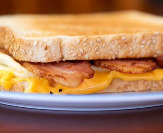 Bacon, Egg and Cheese Breakfast Sandwich