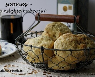 scones - irlandzkie babeczki