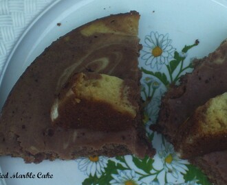 Marble Cake | Tried Cake In Pressure Cooker