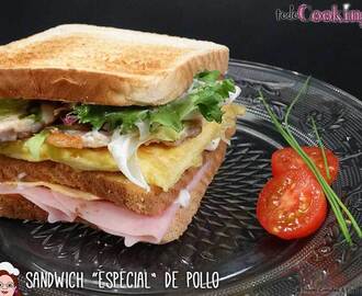 Sandwich especial de pollo, el preferido de la familia!
