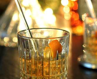 Vanilla Old Fashioned Cocktail
