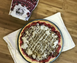 Cranberry Dessert Pizza