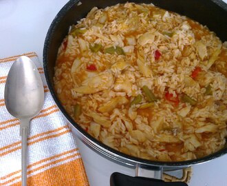 Arroz de bacalhau / Bacalhau (salted cod) rice