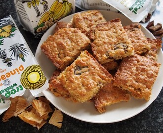 The Big Fair Bake and Tropical Wholefoods: Tropical Fruit Flapjack Slices for a Tea Time Treat!