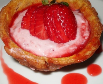 Italian Foodie Experience-Sicillian strawberry and Cream Tart