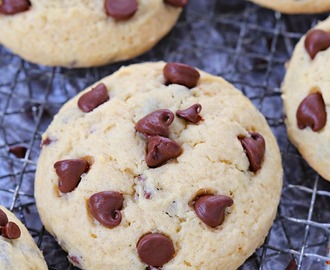 Soft chocolate chip sugar cookies recipe