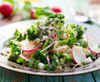 Quinoa rainbow salad