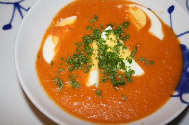 Kremet tomatsuppe