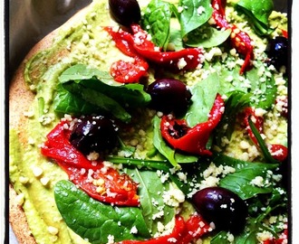 Avocado Topping for a Dairy Free Pizza