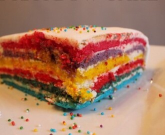 LE RAYBOW CAKE ,LE GÂTEAU ARC EN CIEL AVEC PÂTE A SUCRE (Gâteau d’anniversaire avec plusieurs couleurs ) ET GARNIT DE GANACHE CHOCOLAT