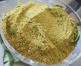 Karuveppilai Podi ( Spicy curry Leaf Powder)
