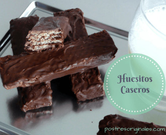 Huesitos caseros de chocolate | Dulces y deliciosos