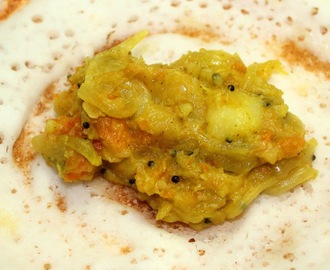 Potato Carrot Masala / Aloo Carrot Subji(Subzi) /Filling of Masala Dosa