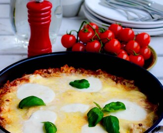 Lasagne i stekpanna- one pot lasagna