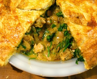 Chicken, Bacon and Spinach Pot Pie - The Daring Bakers' October 2013 Challenge