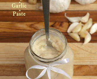 Homemade Ginger Garlic Paste – How to make Ginger Garlic Paste