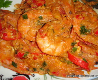 Sweet and Spicy Prawns