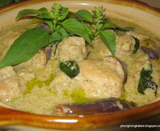 Green Curry Chicken (Opor Ayam Hijau)